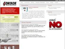 Tablet Screenshot of foncalor.ayco.net